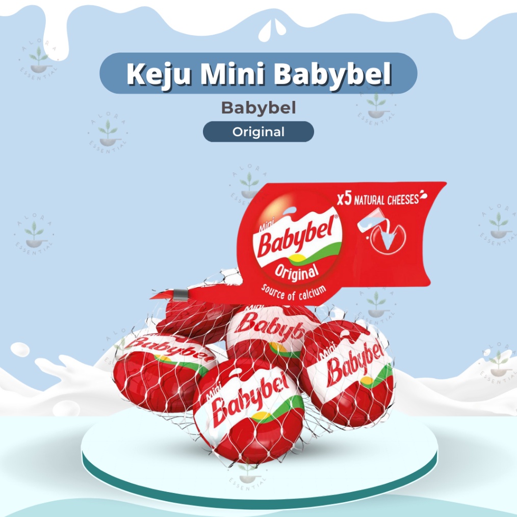 

✨12.12✨ COD Keju Babybel Mini 110gr - Babybel Keju Bayi - Keju Babybel MPASI BAYI !