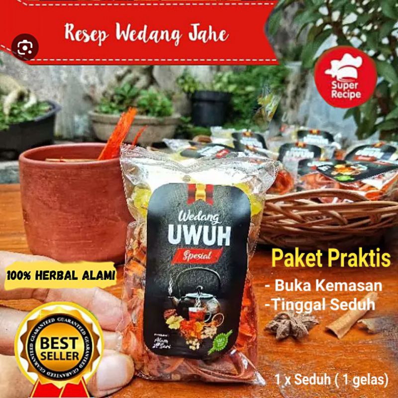 

WEDANG UWUH Spesial Penambah Stamina Etos Kerja ( Komplit Rempah Pilihan)