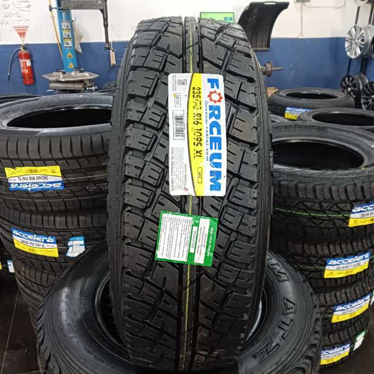 Ban Mobil Terios Rush ukuran 235 70 R16 Semi Offroad merk FORCEUM A/TZ ring 16