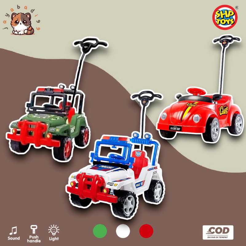 SHP SK670 MOBILAN ANAK MOBIL TENTARA MOBIL DORONG MAINAN ANAK MOBIL JEEP TENTARA