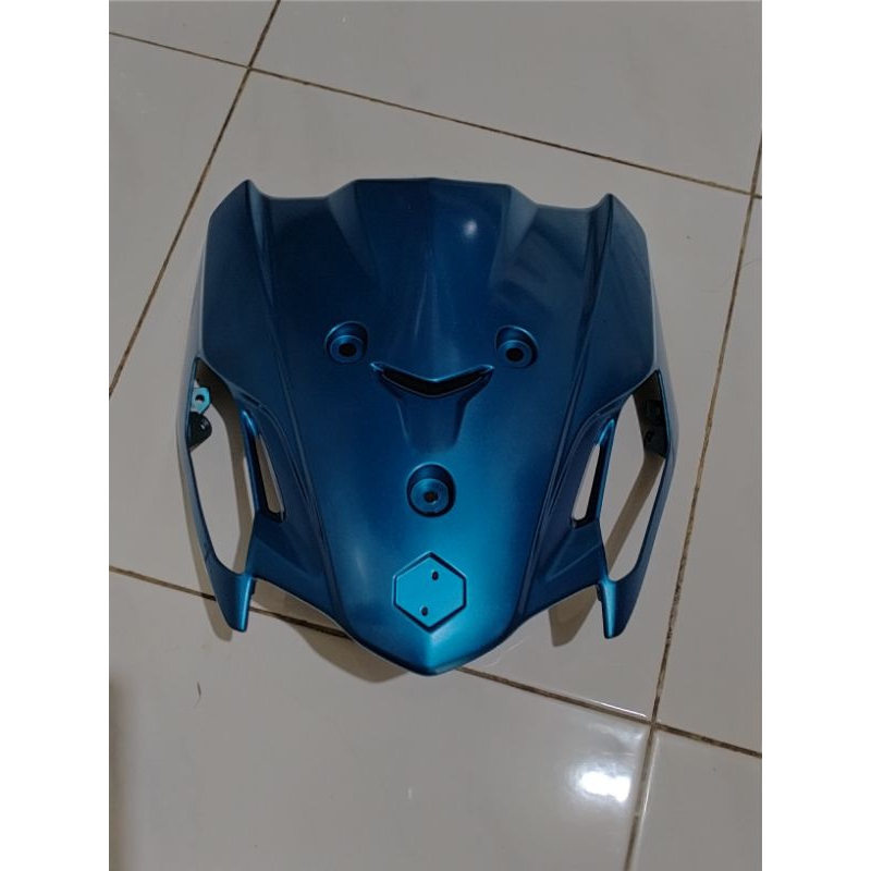 cover panel tameng dasi depan smash Titan biru original