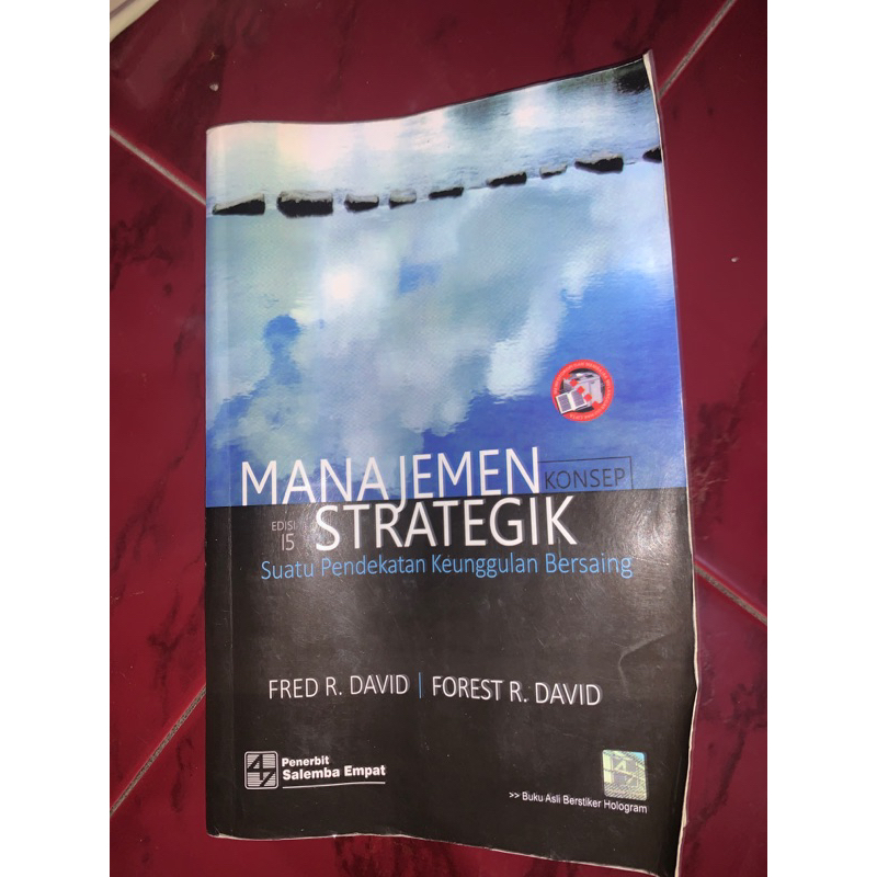 

Manajemen Strategik Edisi 15 Fred R David