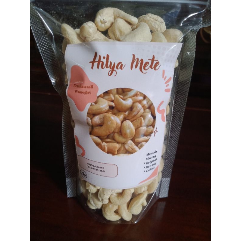 

Kacang Mete Wonogiri mentah 250gr