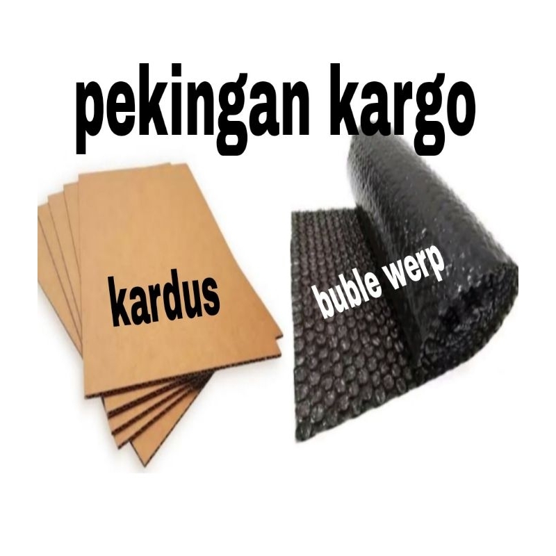 

buble werp dan kardus
