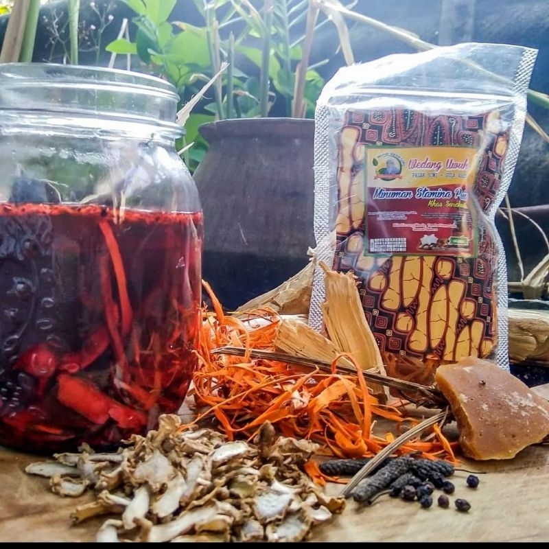 

wedang uwuh khusus pria plus purwoceng & pasak bumi (3pcs)