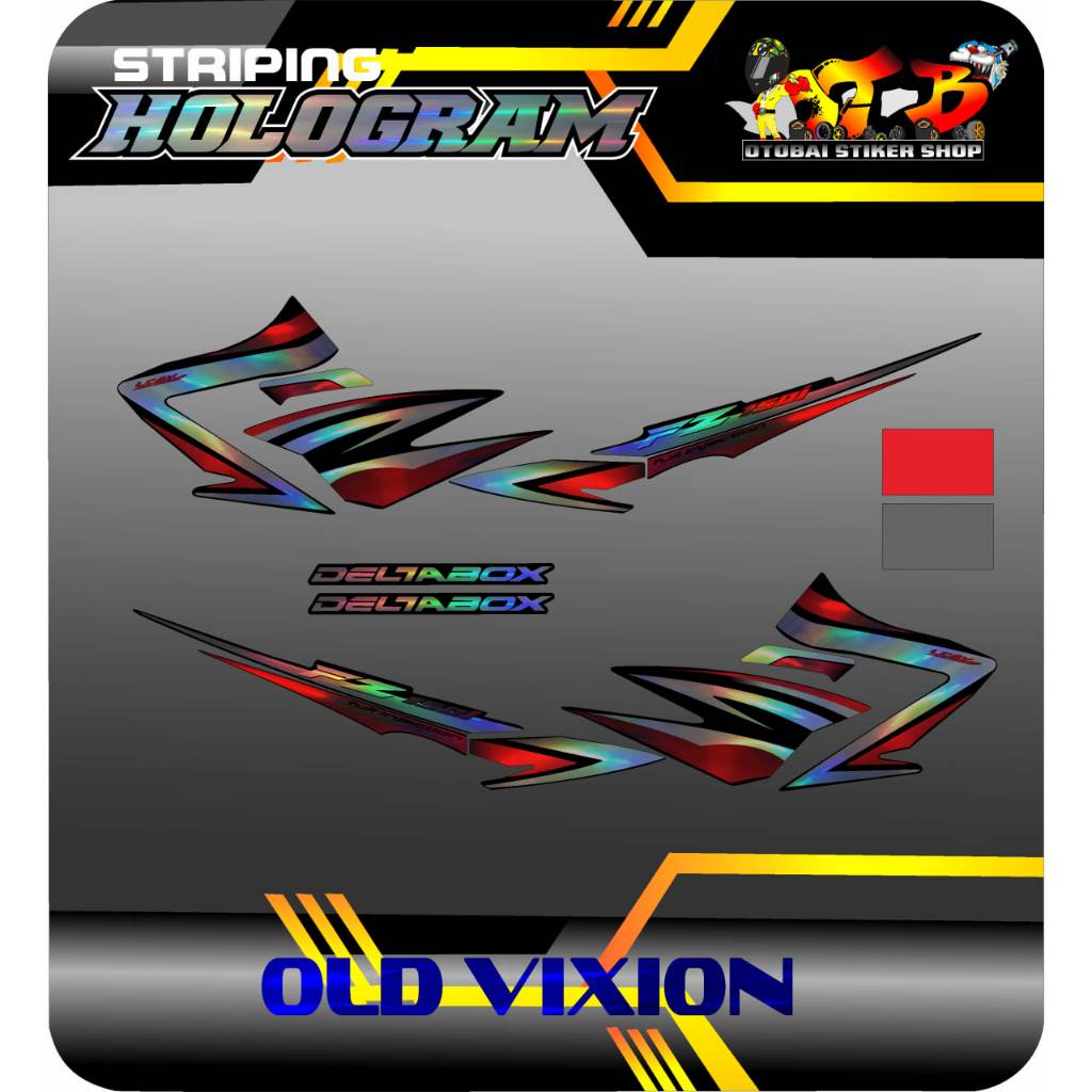Striping Variasi Yamaha Vixion Lama Tahun 2007-2012 Motif FZ150i Malaysia"