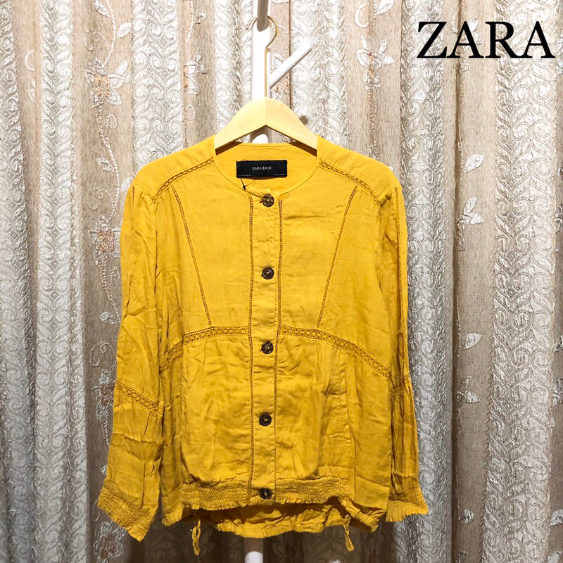 BLOUSE ZARA KATBOL KUNYIT