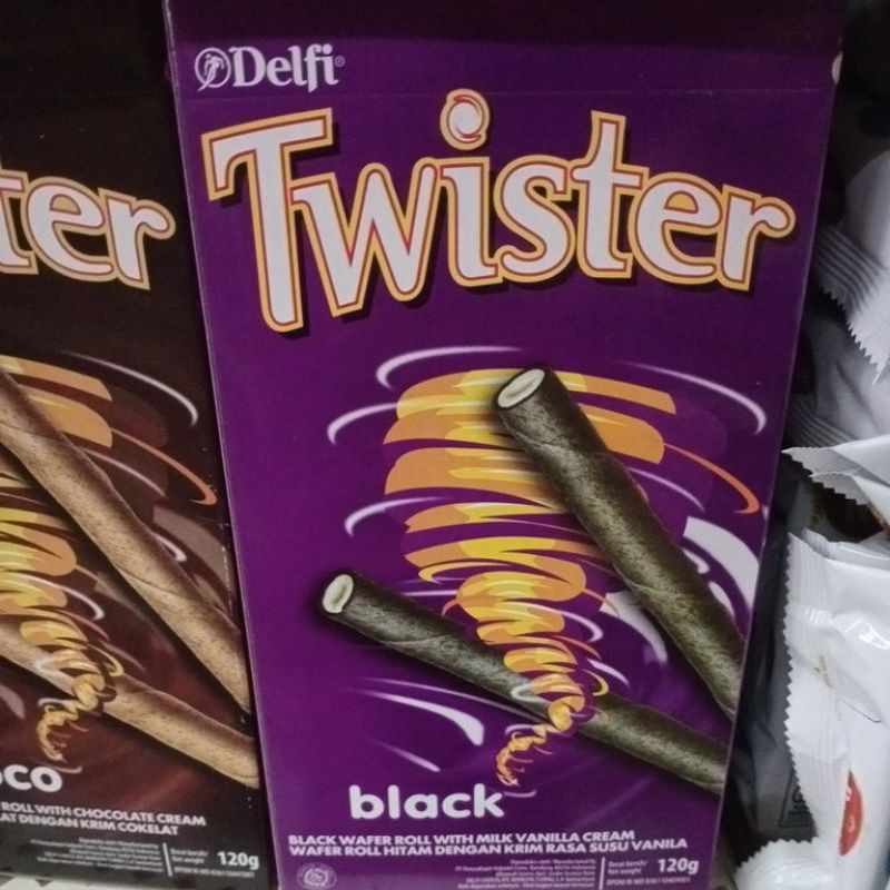 

Twister black Vanilla Cream Delfi 120g