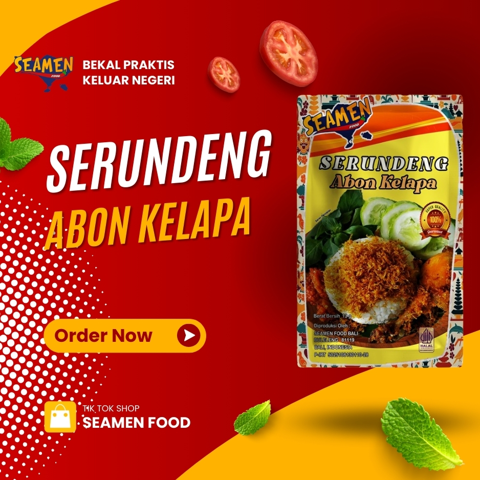 

SERUNDENG (ABON KELAPA) ISI 5 SASET. MASA SIMPAN 1 TAHUN