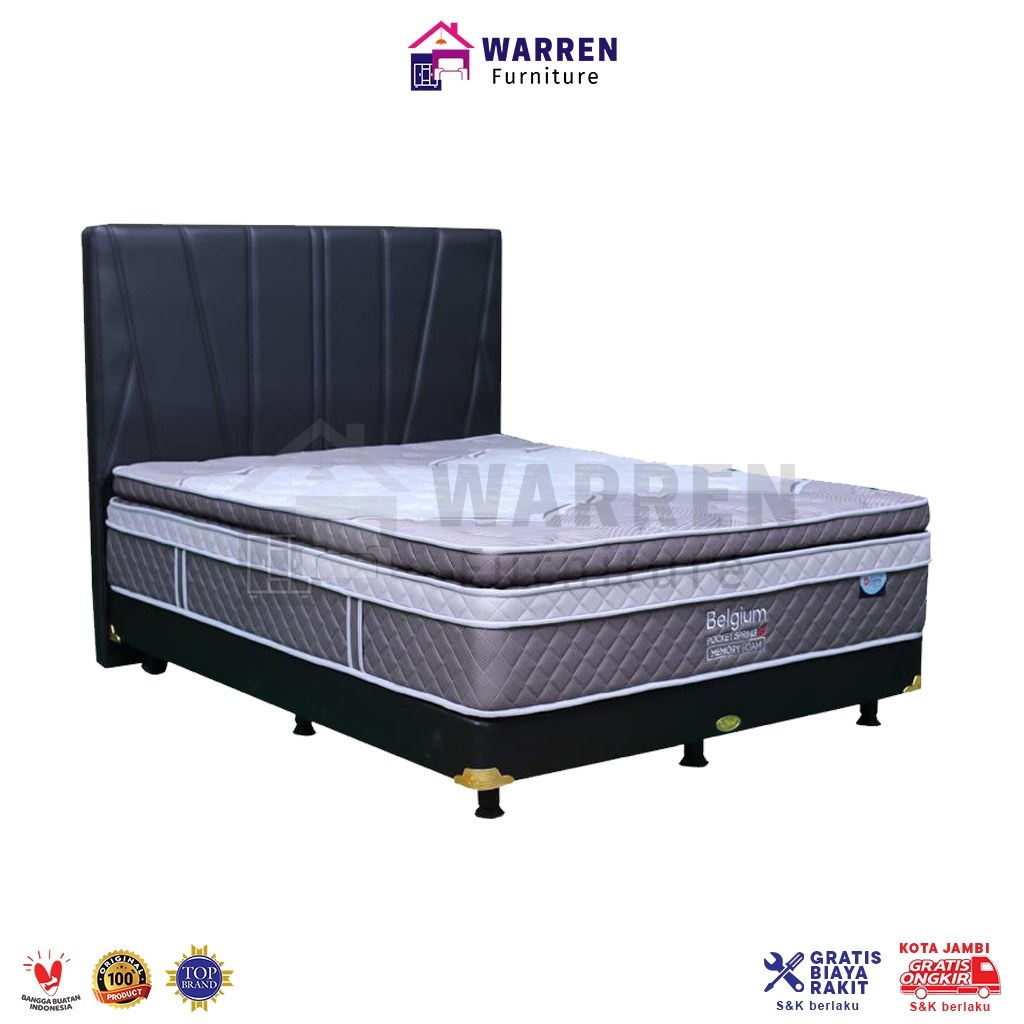 Springbed Central Belgium/Kasur Central Belgium - Central Springbed - Matras Only