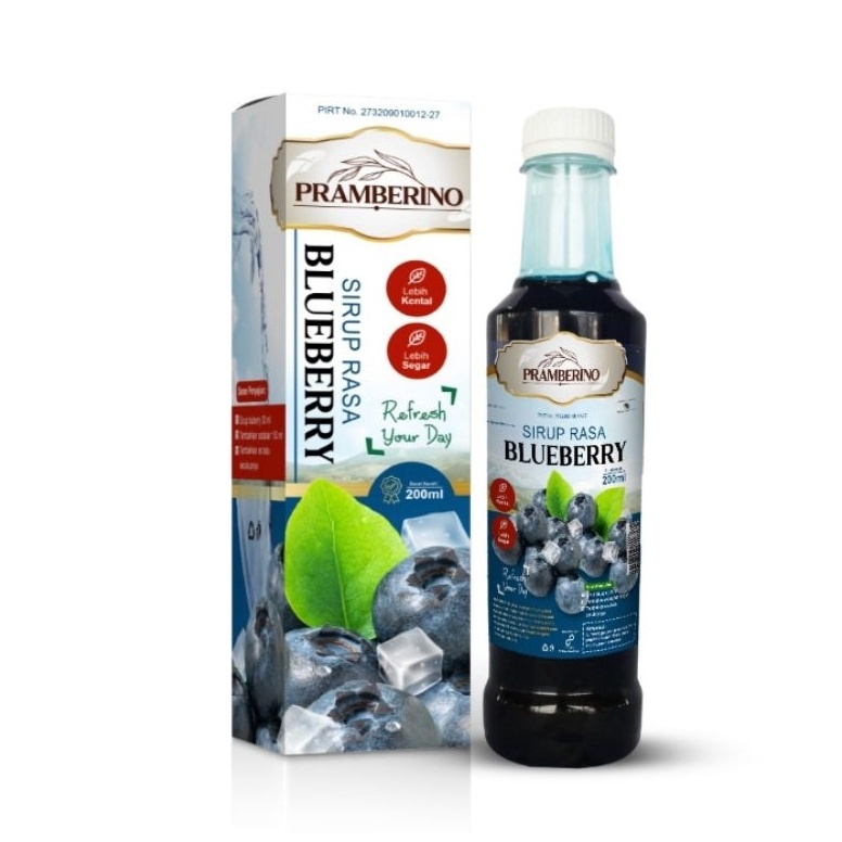 

[✺N91➤] PRAMBERINO Sirup Blueberry 350ml Weekend