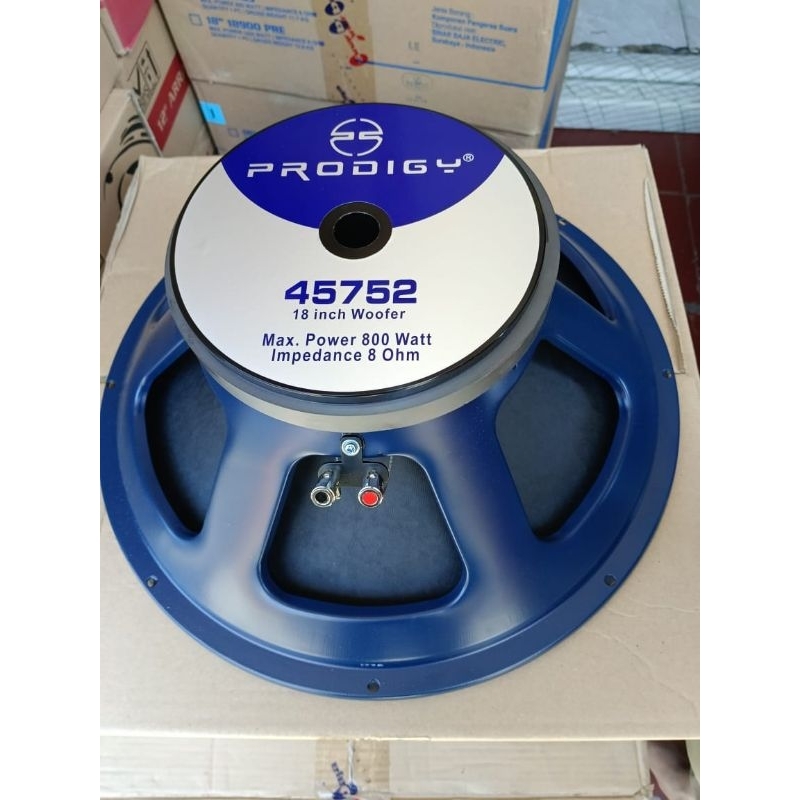 Speaker 18 inch PRODIGY 45752 original 800watt