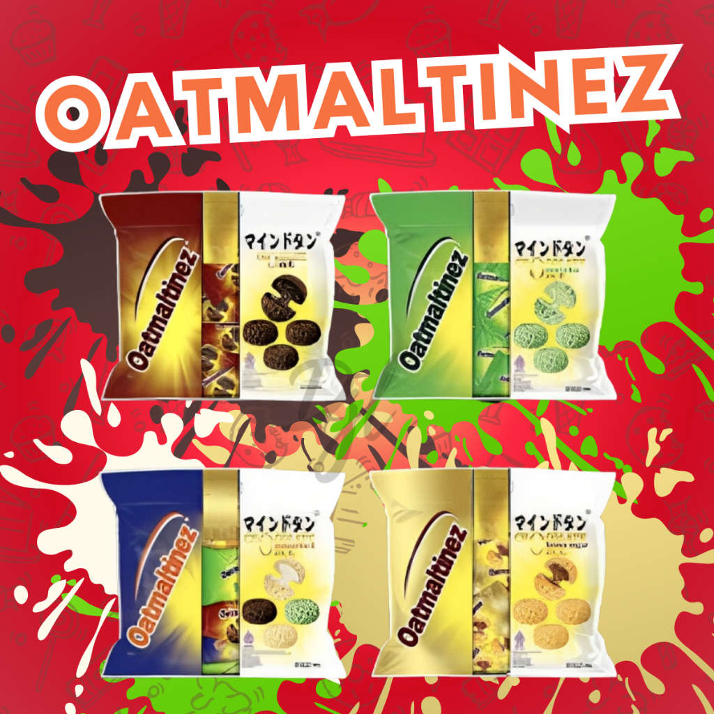 

(BUY 2 GET 1) Oatmaltinez Oat Ball Kue Oat Bola Import 250g 1 Pouch