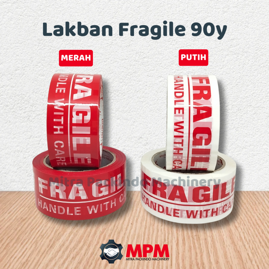 

Lakban FRAGILE warna PUTIH Isolasi Olshop Solatip Jangan Dibanting Online Shop Murah | Lakban Bening