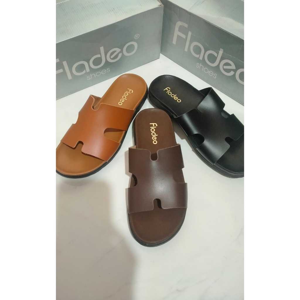 SZ 39-43 Sandal selop Pria Casual FLADEO MDS 305