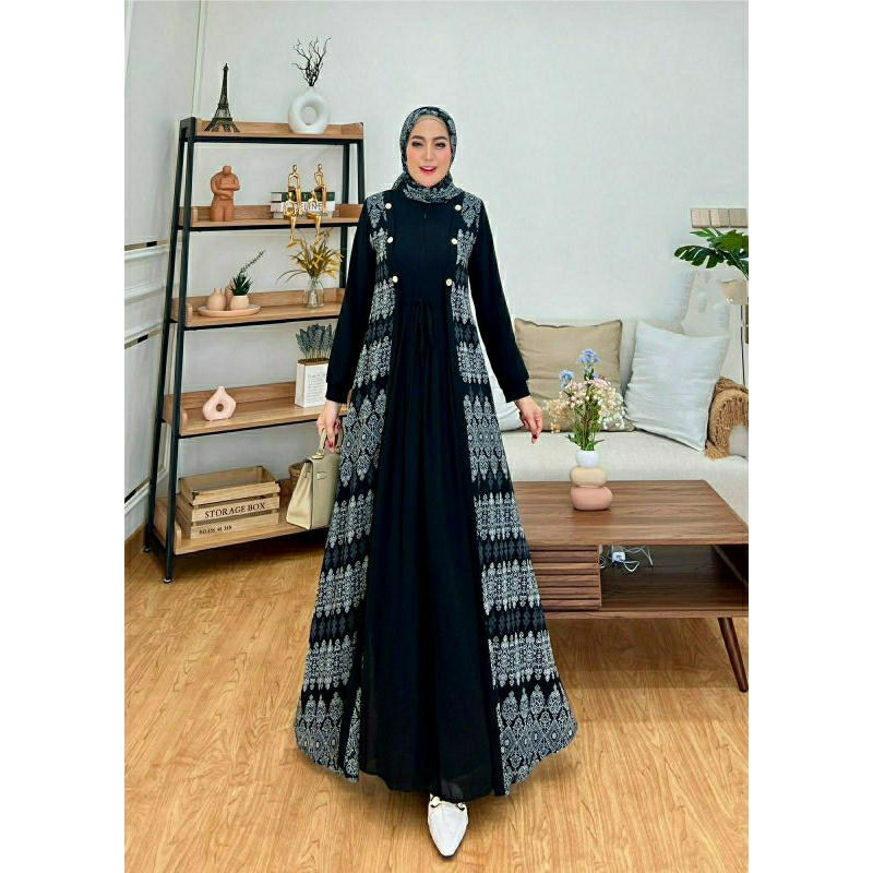 HIJUP ME/JAMEERA 2/ ORI GLZ/FASHION MUSLIM/PUSAT GAMIS/GAMIS OUTER