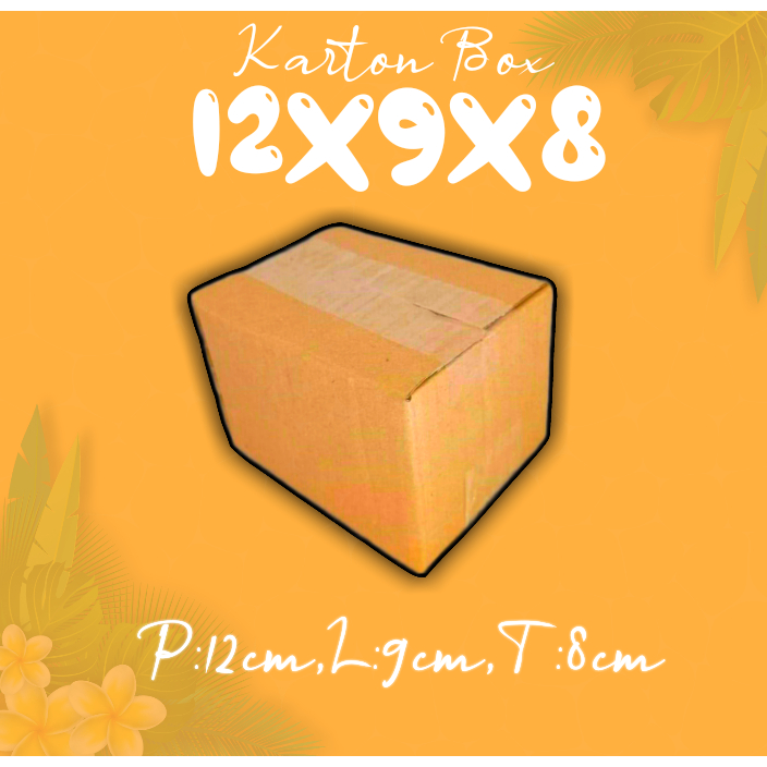 

KARTONBOX 12X9X8(KARDUS MINI/KARDUS PACKING/KARDUS MURAH)