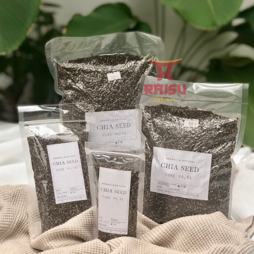 

BLACK CHIA SEED ORGANIK MEXICO PREMIUM CIA SEED CHIASEED ORGANIC RAISU URBAN