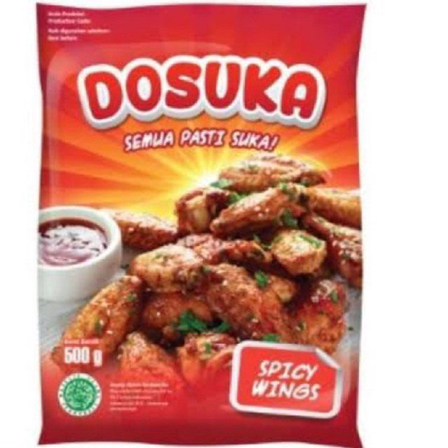 

DOSUKA SPICY WINGS & SPICY CHICK 500gr