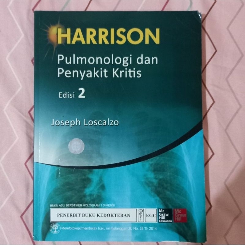[PRELOVED] Harrison Pulmonologi Edisi 27