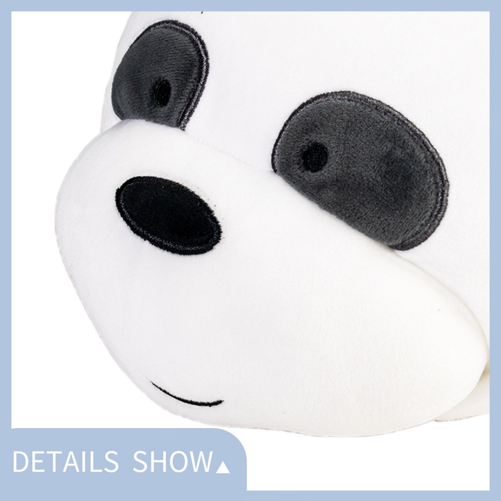 PREMIUM MINISO Boneka Mainan Beruang We Bare Bears Boneka Jumbo Lying Plush Toy 72cm Boneka Bear