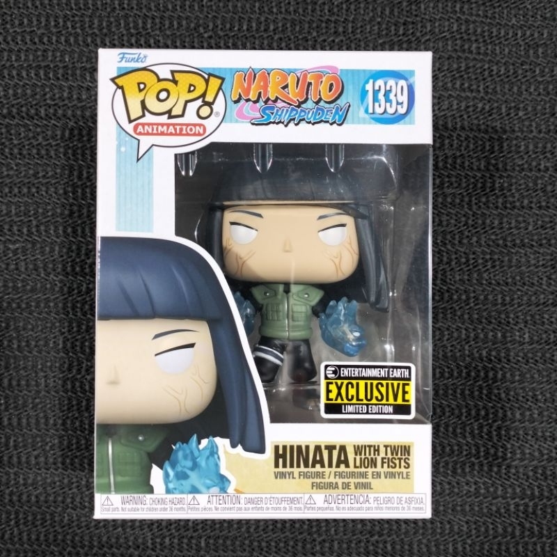 Funko Pop Naruto Shippuden: Hinata With Twin Lion Fists #1339 (Entertainment Earth Exclusive)