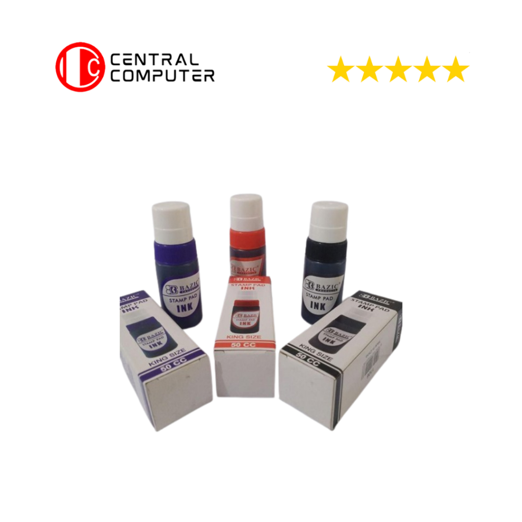 

BAZIC Stamp Pad Ink 50 cc/Tinta Stempel