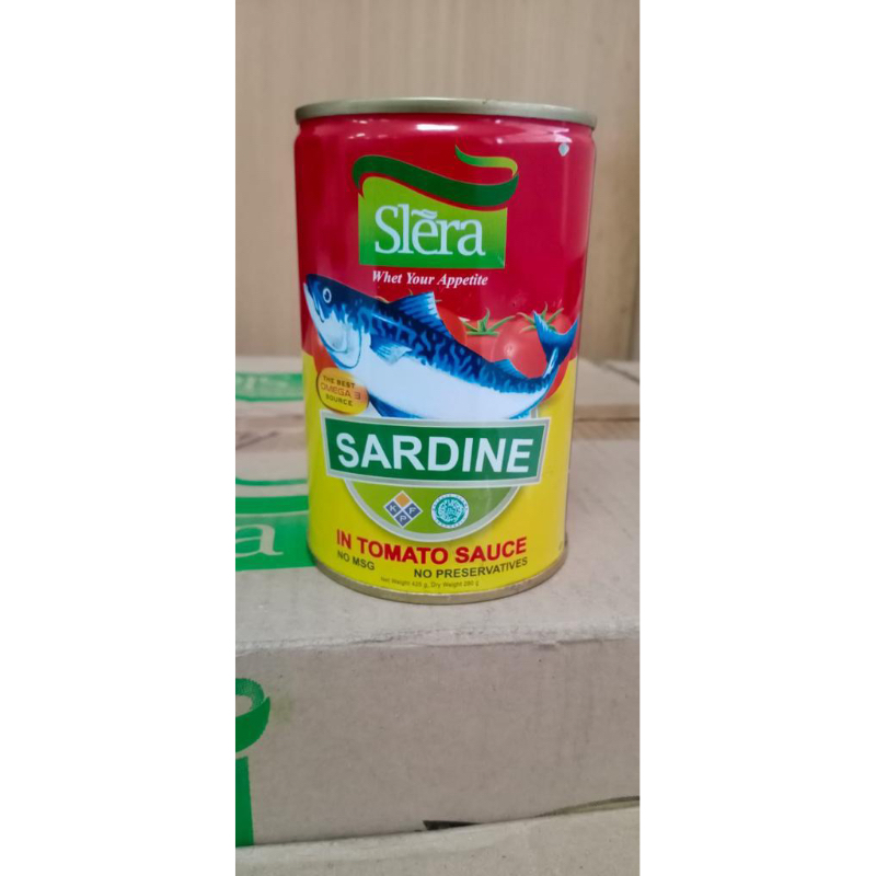 

SARDINE SLERA KUALITAS EXPORT NO MSG! HALAL! MURAH! (HARGA PROMO!!!)