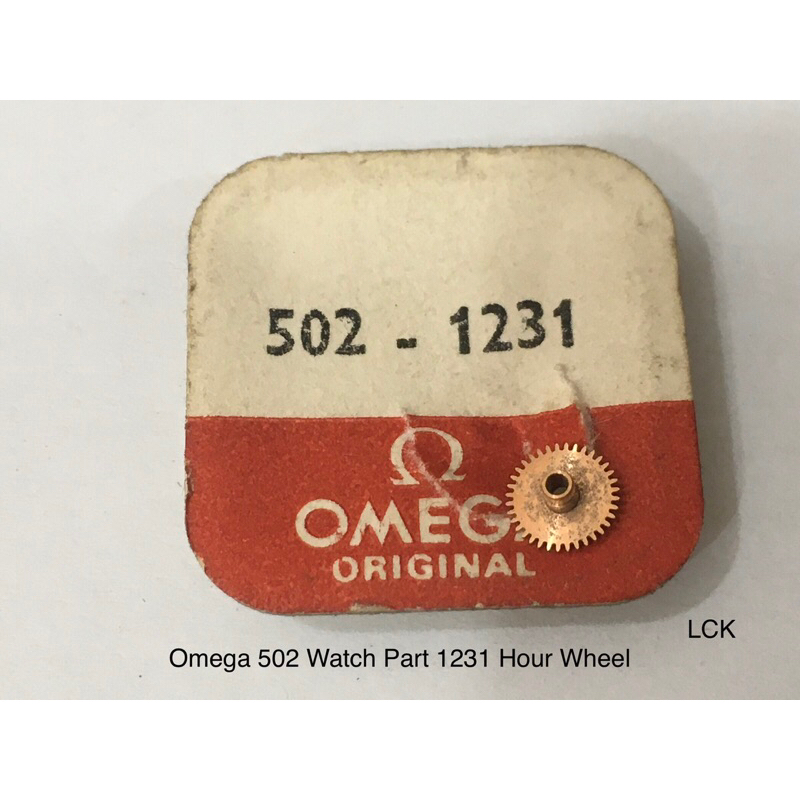 Omega 502 Watch Part 1231 Hour Wheel / Omega 501 Part 1231 untuk Mesin Jam Tangan bagian Roda Jarum 