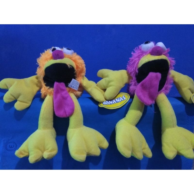 Boneka Warna-warni Bananas Ori New Tag