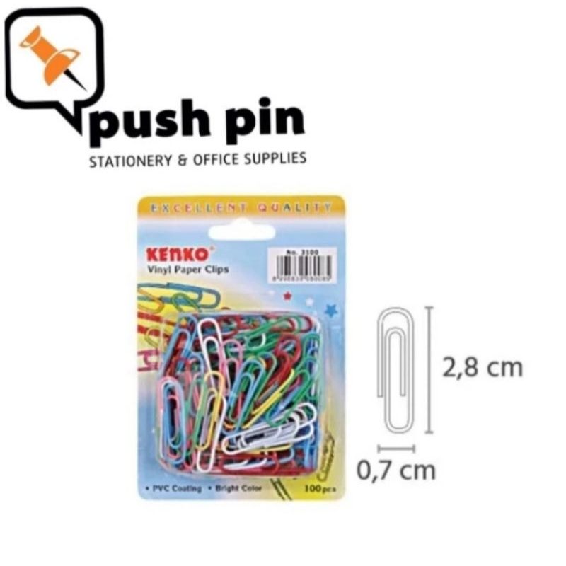 

Kenko Paper Clip / Klip Kertas No.3100