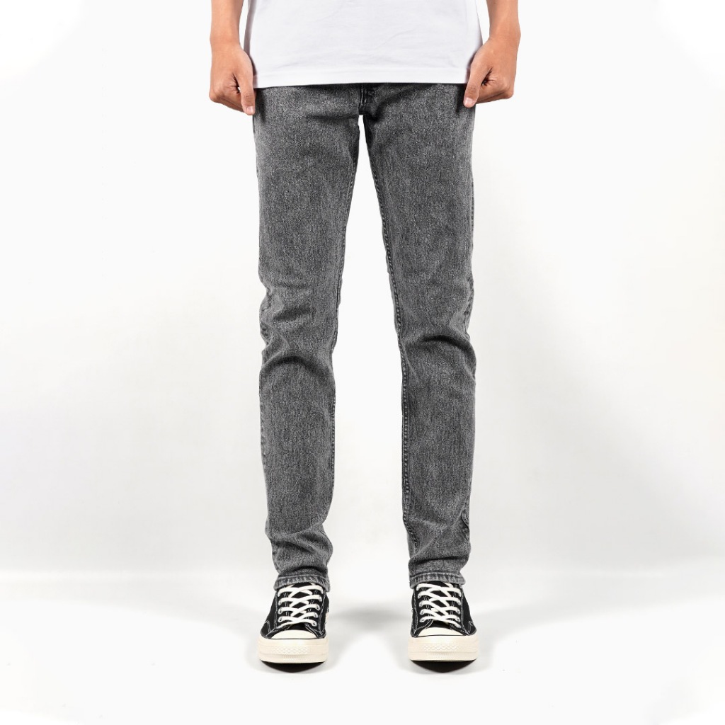 Eastwood Denim Pants Snow Grey