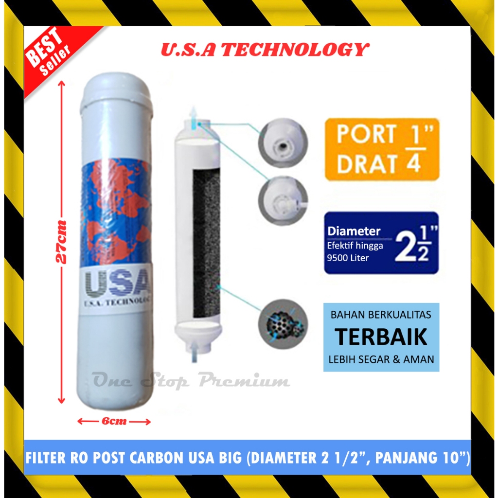 REFILL WATER PURIFIER POS POST CARBON KARBON CARTRIDGE KARTRIDGE KARTRID CATRIDGE FILTER SEDIMEN SAR