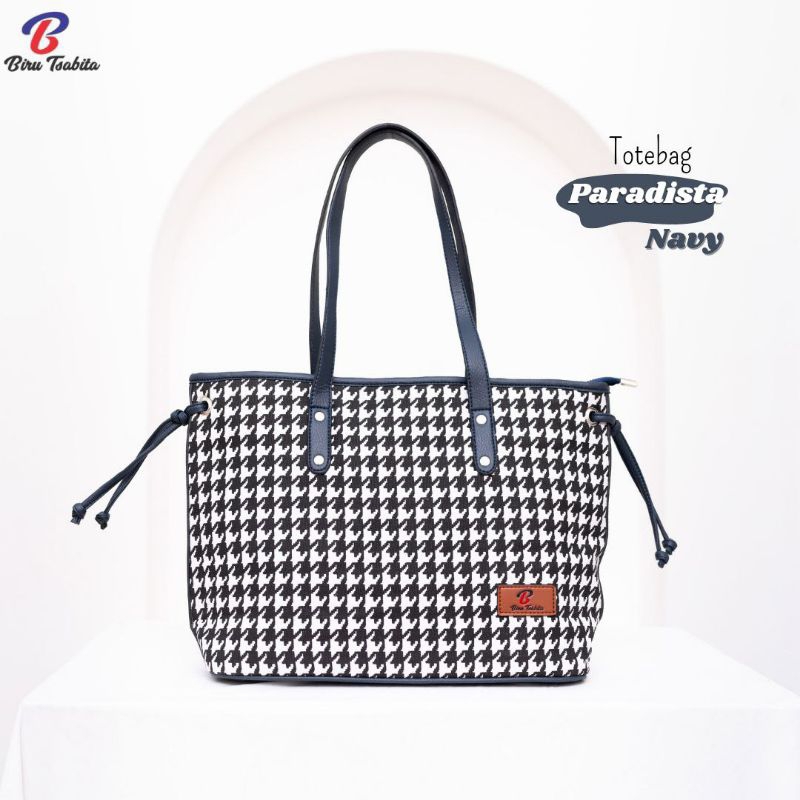 PARADISTA TOTEBAG BY BIRU TSABITA (tas kerja/tas kuliah/totebag kerja/totebag kuliah/totebag cantik 