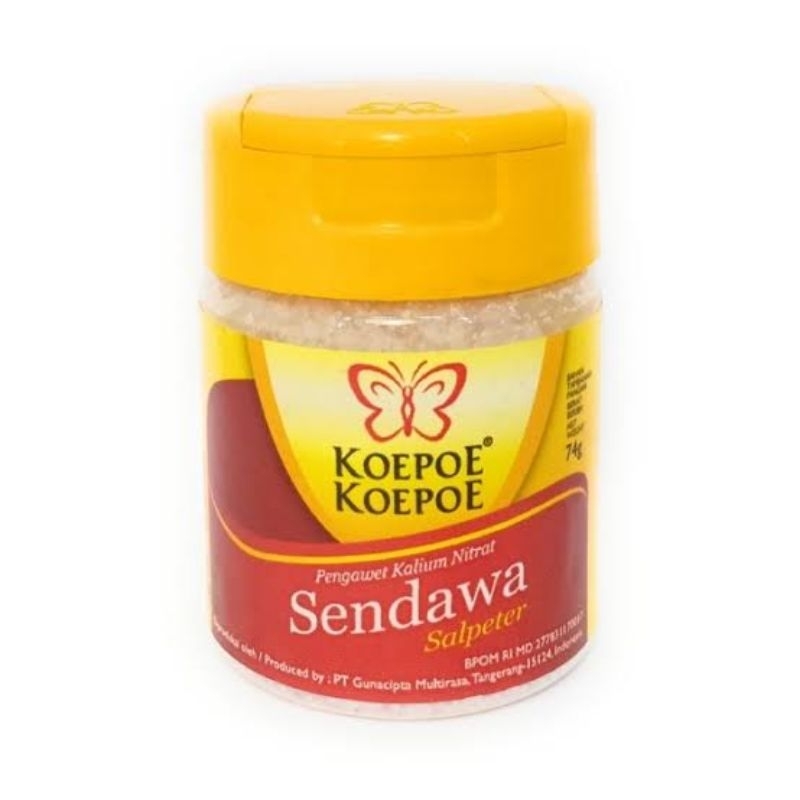

KOEPOE KOEPOE Sendawa Pengawet Pengempuk Daging Salpeter 74gr