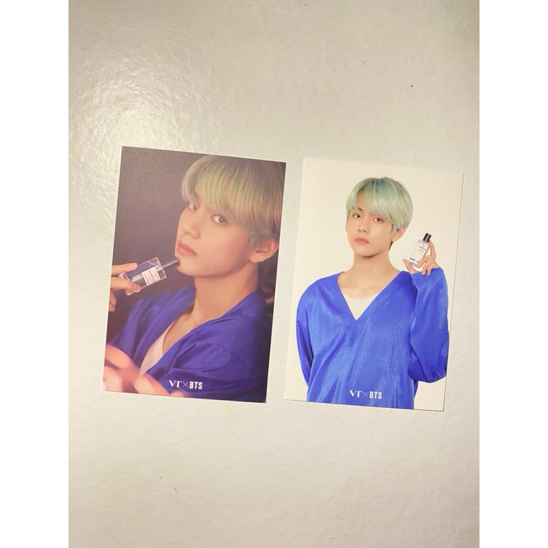 BTS X VT Latelier Parfume Postcard tae-jin-suga-hope