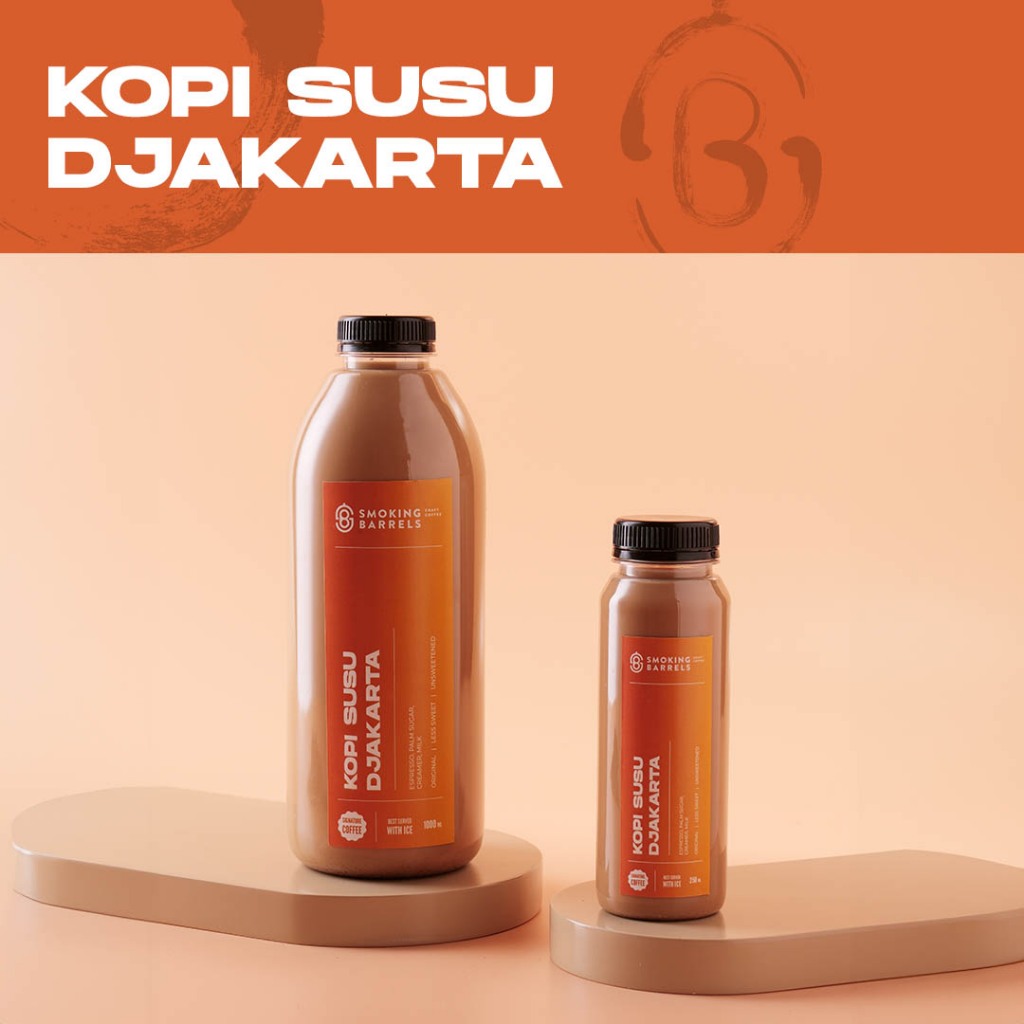 

Kopi Susu Djakarta (Kopi Susu Gula Aren) - 1 Liter - Smoking Barrels