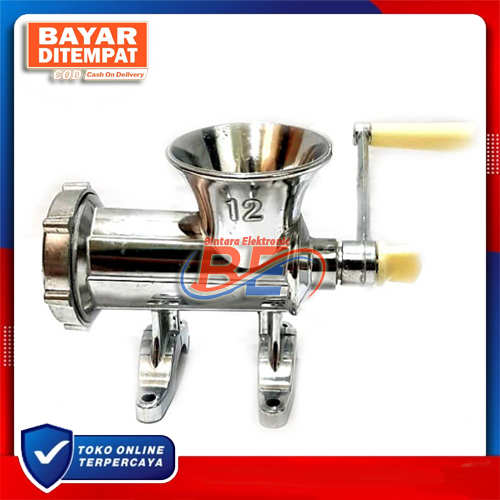 Gilingan Daging No 12 / Gilingan Serbaguna / Gilingan Daging Kacang DLL Meat Grinder Stainless