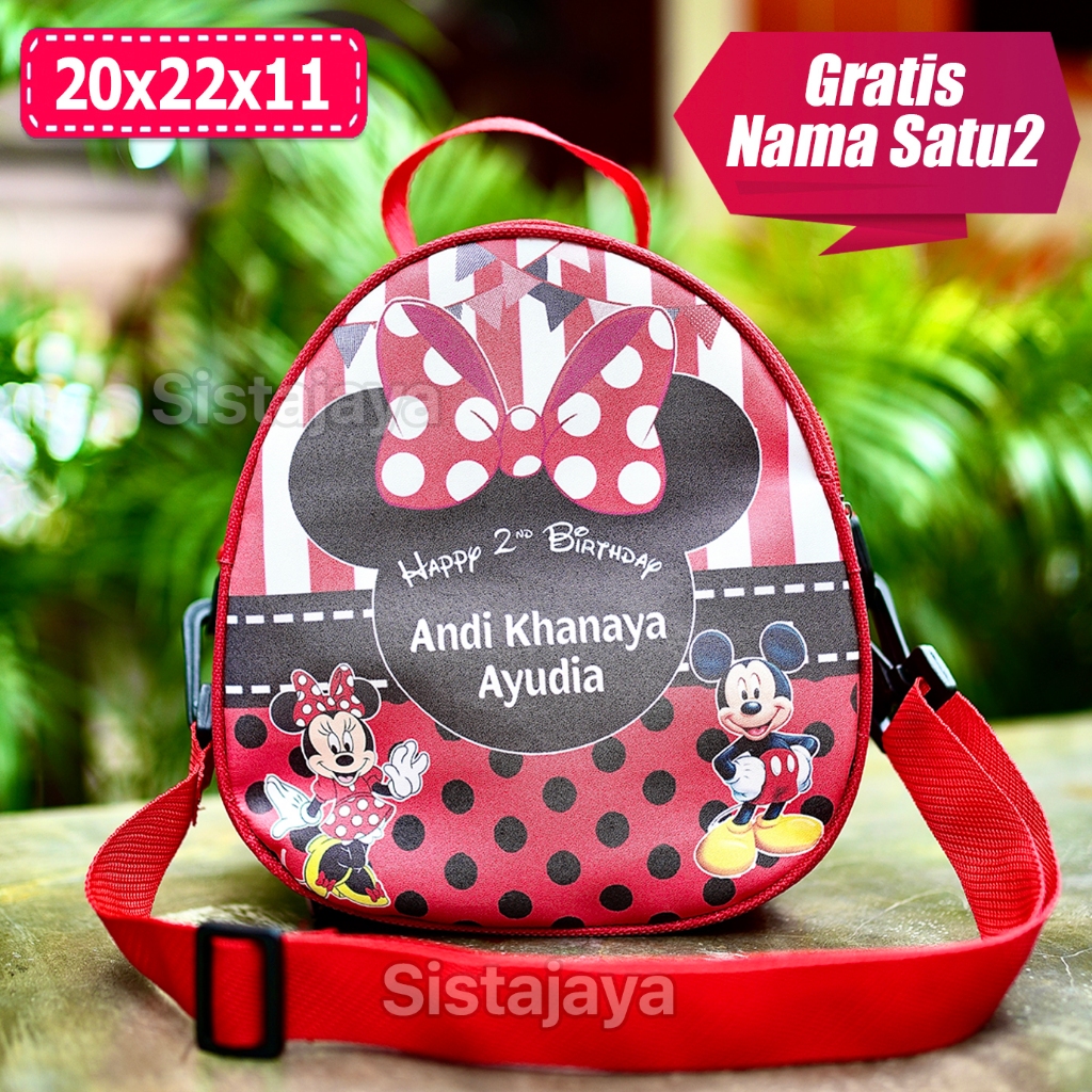 Tas Telur Ultah Anak Karakter Mickey