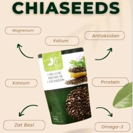 

Organic Premium Chia Seeds Herbalov 100g