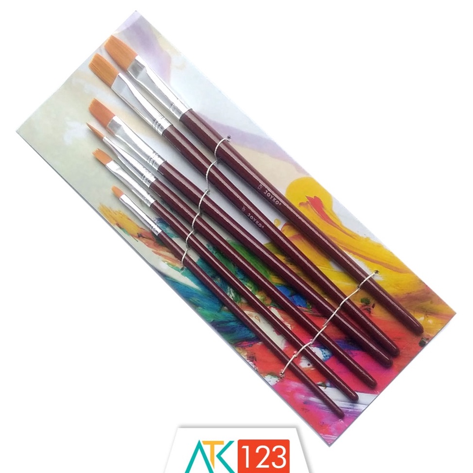 

[✲Y3/] Kuas Lukis / Brush Joyko Set BR-4 Promo Spesial