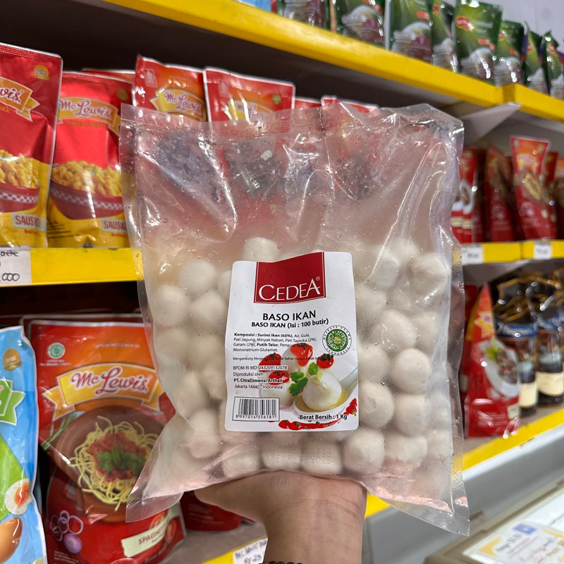 

Cedea bakso ikan 1kg