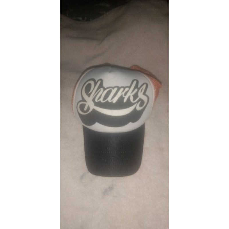 topi jaring pria ori sharks