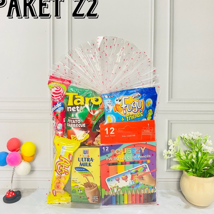 

SFGK8130 XC26619 Paket snack ulang tahun anak Z2 / goodiebag / hampers / souvenir ulang tahun anak
