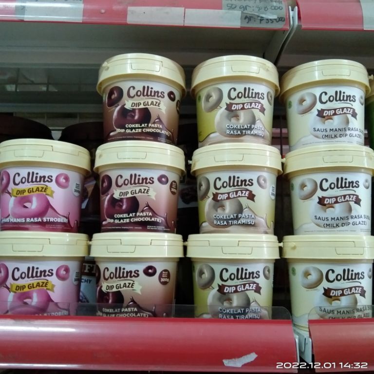 

[☮B16(] COLLINS DIP GLAZE 300GRAM Special