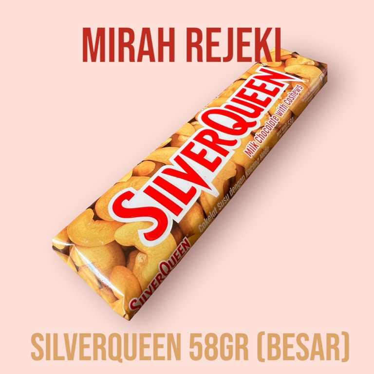 

[❄Q5@] SILVER QUEEN CASHEW 58gr MURAHHHH [114]