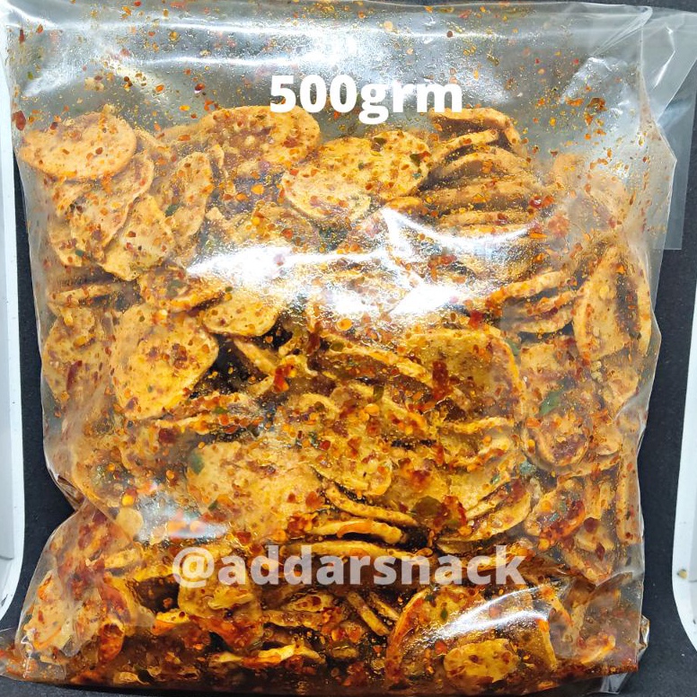 

[♧P64➢] Keripik Basreng Bumbu Basah Daun Jeruk Netto 500Grm [176]