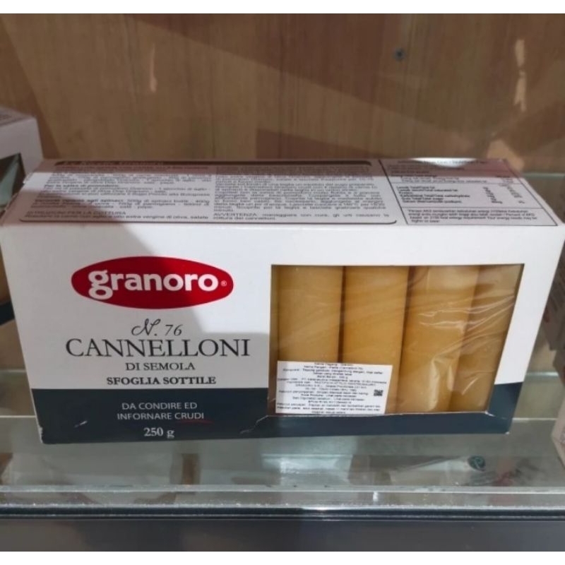 

granoro N.76 Cannelloni pasta di semola Semolina 250gr