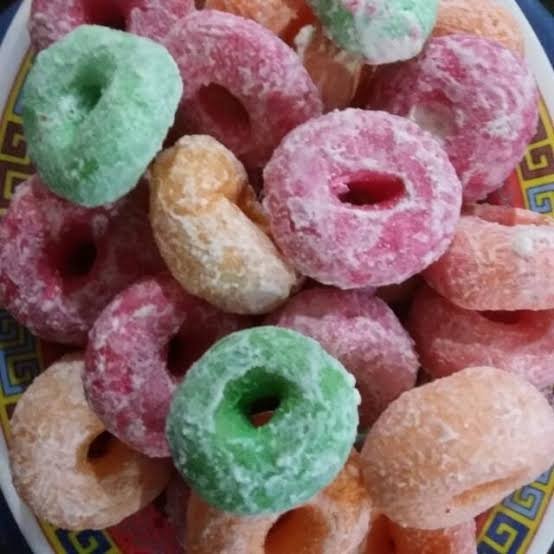 Donat Kering Warna-Warni 200gr