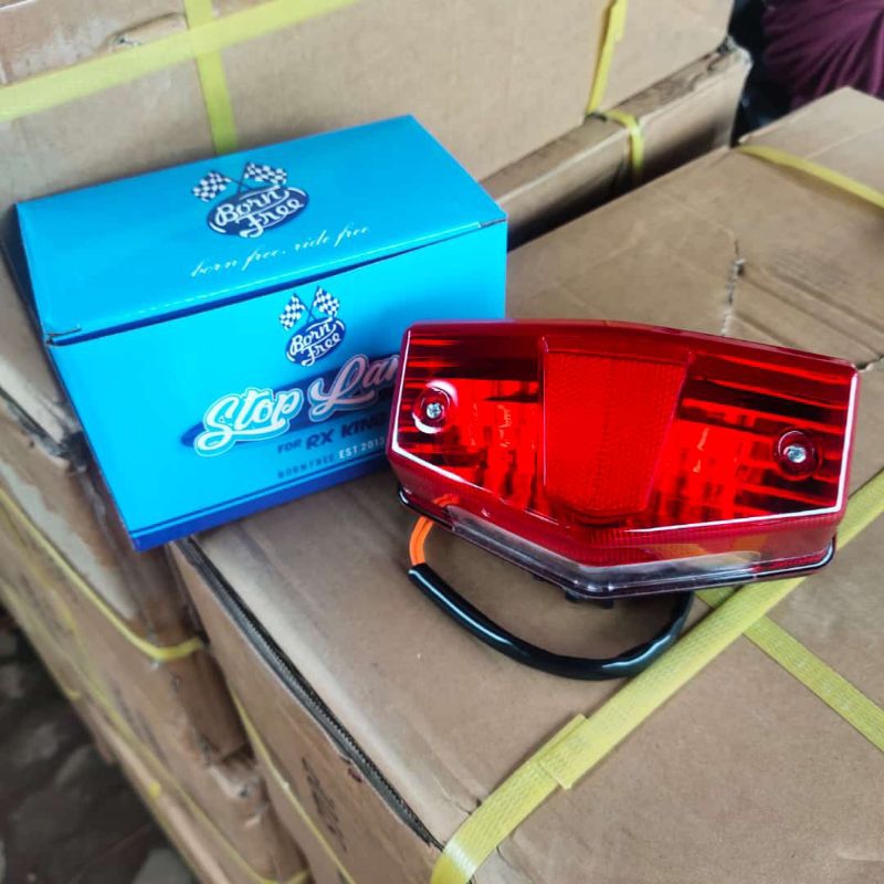 STOPAN BOHLAM RX KING WARNA MIKA MERAH